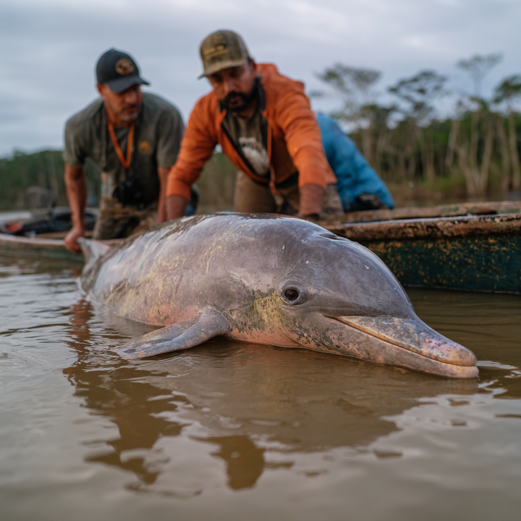 Despite traditional protections, Amazon river dolphins now face deliberate killing for use as bait in commercial catfish fisheries—a tragic reversal of centuries of cultural reverence.