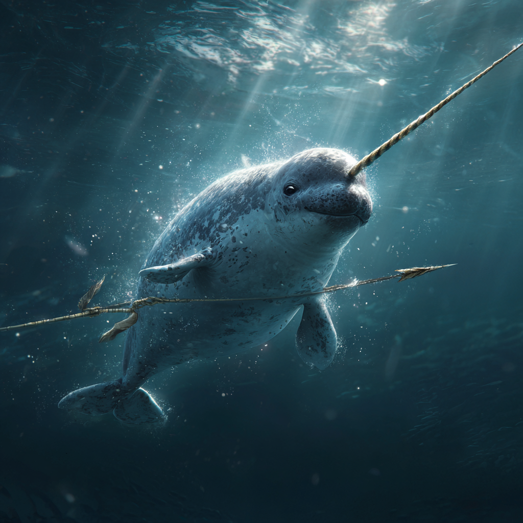Climate change is transforming the Arctic ice that narwhals depend on for survival, forcing them to adapt to a rapidly changing world.